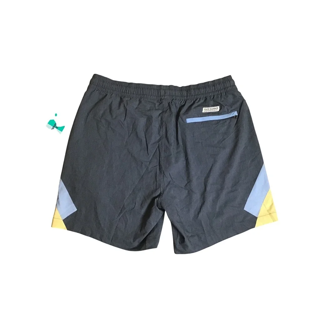 Fair Harbor Men's Navy MC The‎ Bayberry Trunk Built-in Liner Shorts Size 2X NWT